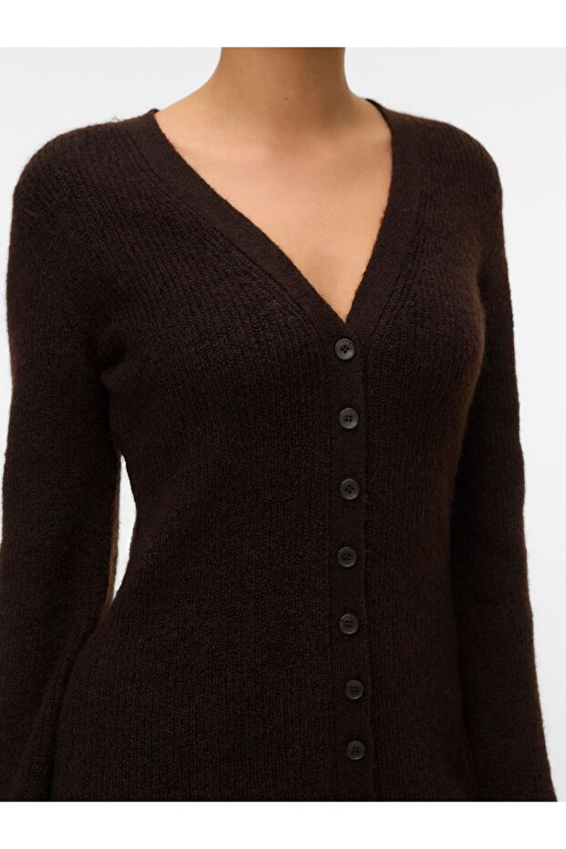 Strickkleid VMFIA Langes Kleid - 5