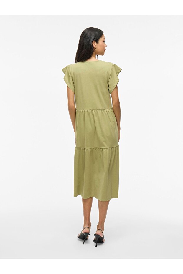 Maxikleid Kurzarm - 4