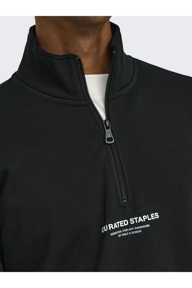 Sweatshirt mit Rundhalsausschnitt - 7