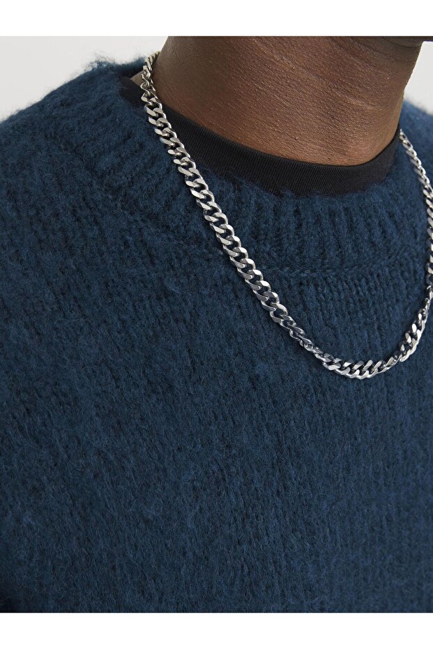 Strickpullover Einfarbig Strickpullover - 5