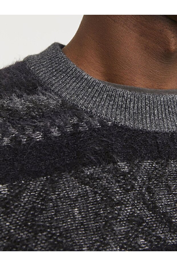 Strickpullover All Over Print Strickpullover - 5