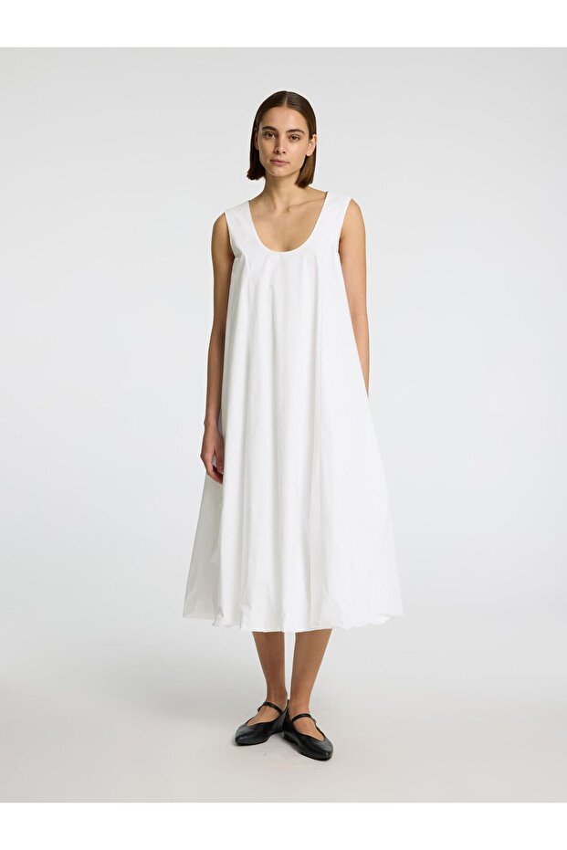 Midikleid Bubble Hem - 4