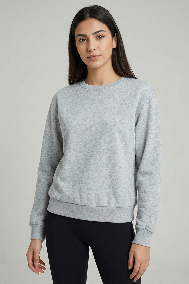 Kadın Basic Sweat - 1