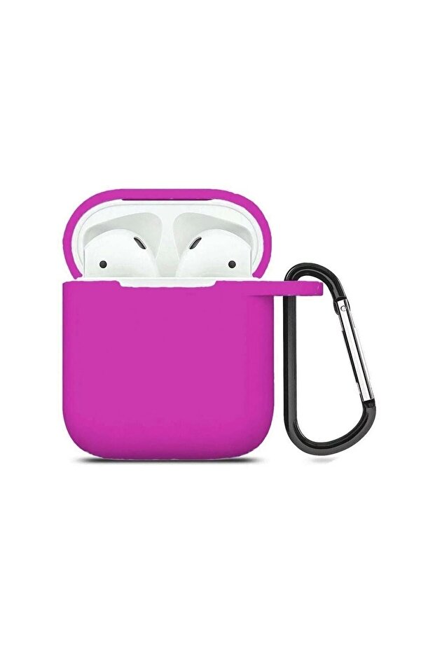 Airpods الأول الجيل الثاني. حافظة متوافقة مع الجيل من السيليكون وغطاء حماية خلفي