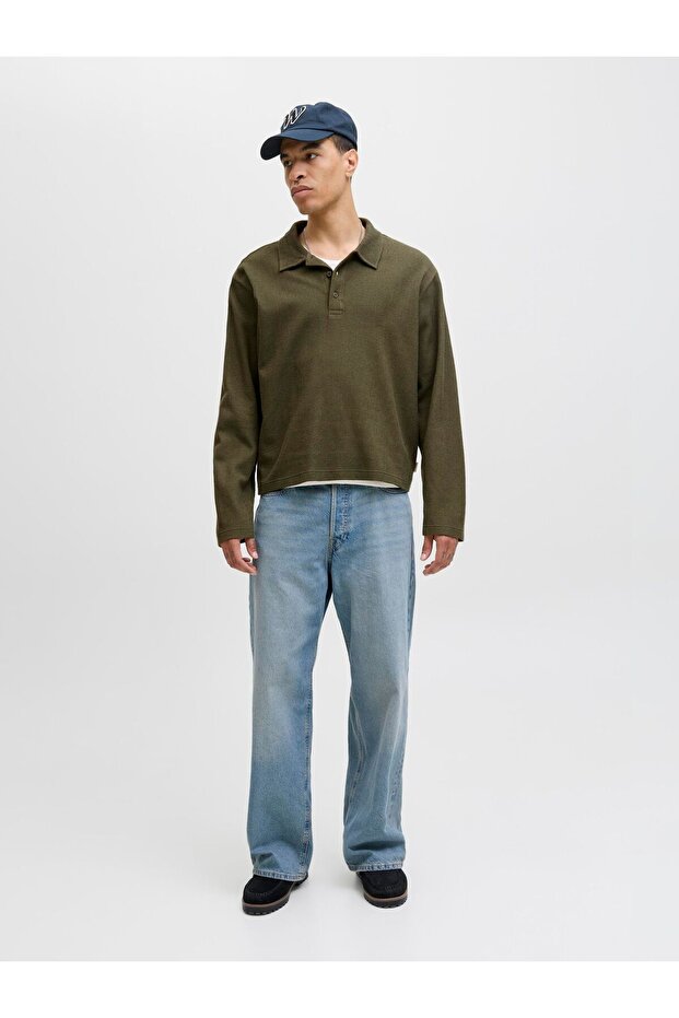 Sweatshirt Einfarbig Sweatshirt - 4