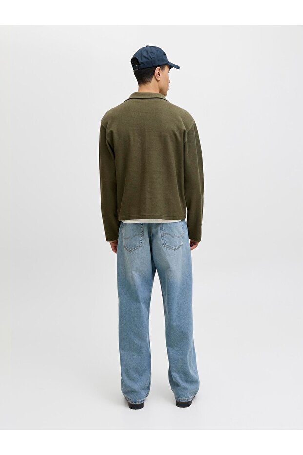 Sweatshirt Einfarbig Sweatshirt - 3