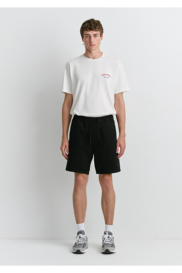 Samos Antrasit Jean Şort 0410093-89807 - 2