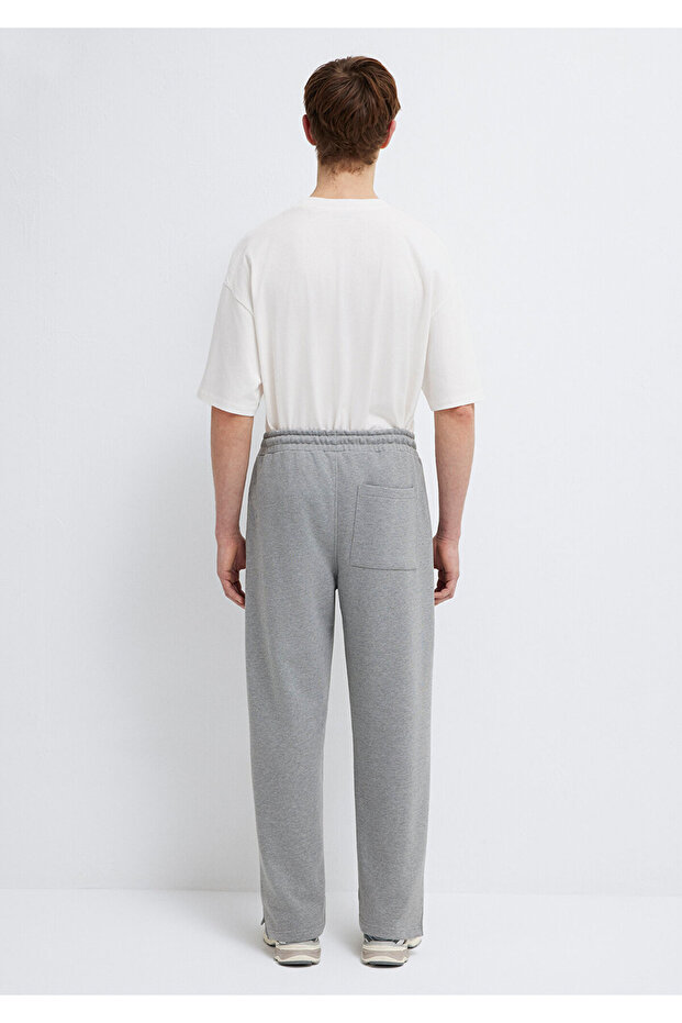 Gri Basic Eşofman Altı 0010462-80018 - 6