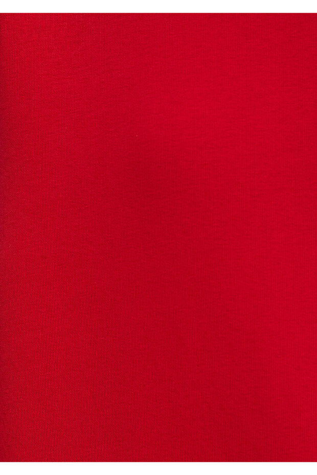 Φούτερ Crew Neck Red Basic 1610198-80791 - 8