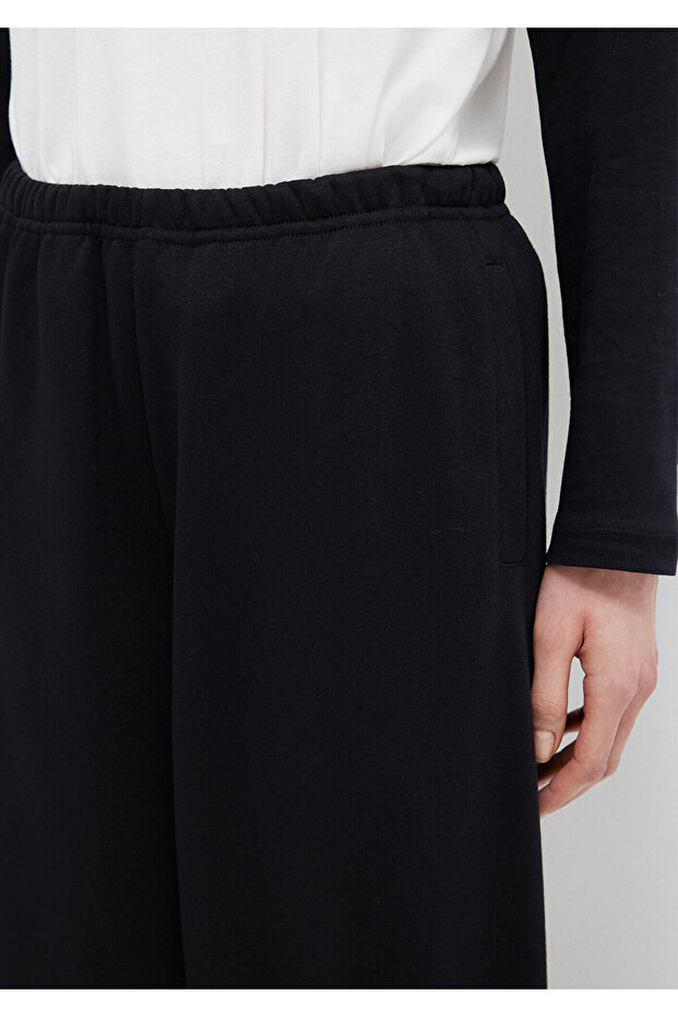 Siyah Basic Eşofman Altı 1010654-900 - 7