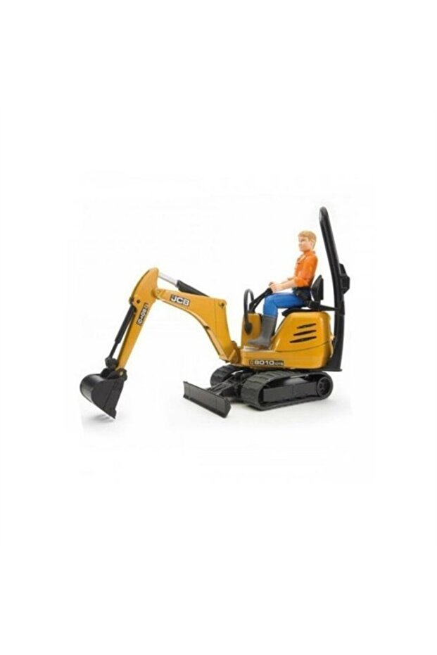 Jcb Small Excavator 8010 Cts and Construction Worker B World 62002
