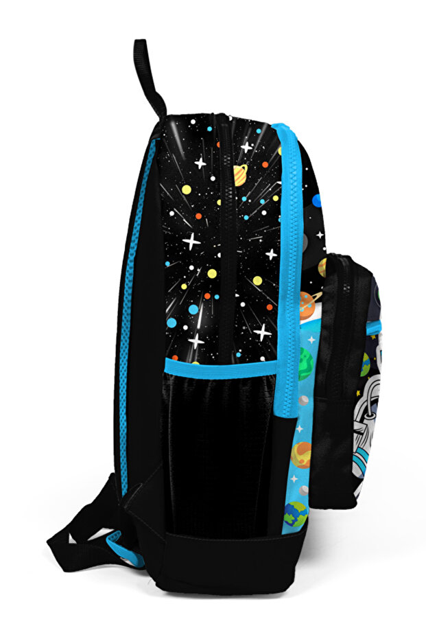 Astronaut Patterned Boy's Primary School Backpack 1005 - 7