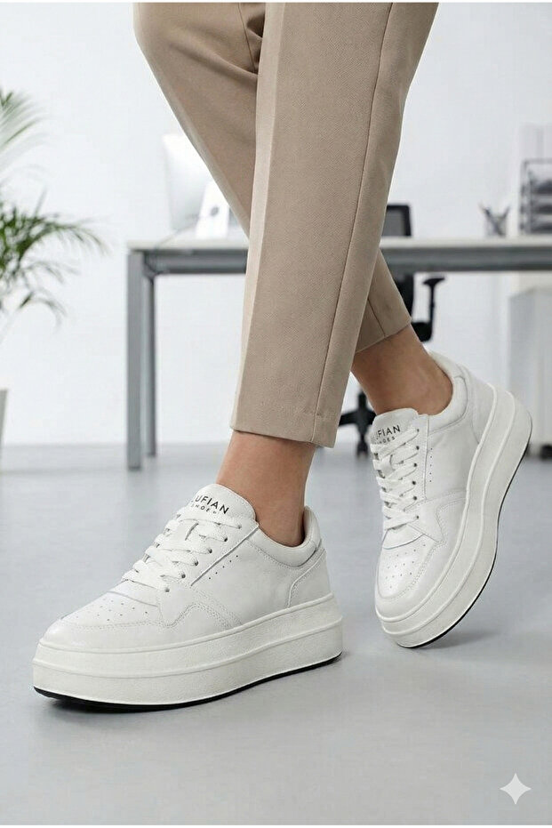Vanessa Women's Sneaker Shoes 25K 122230040 Z White