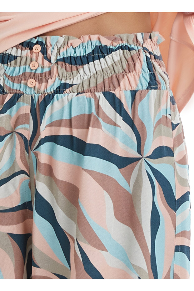 Kadın Şort 51367 - Baskılı - 7