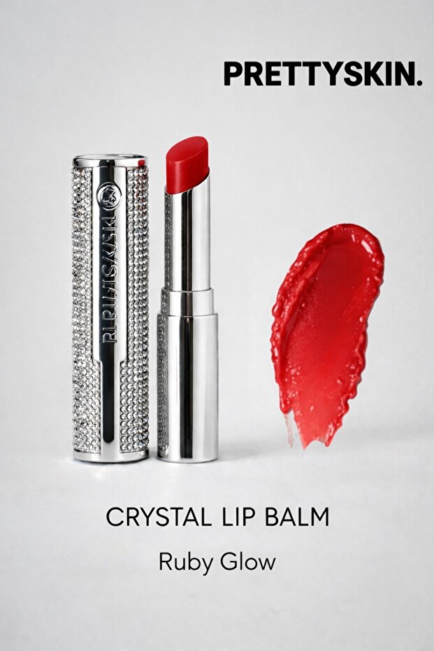 Pretty Skin Crystal Lıp Balm Ruby Glow - 1