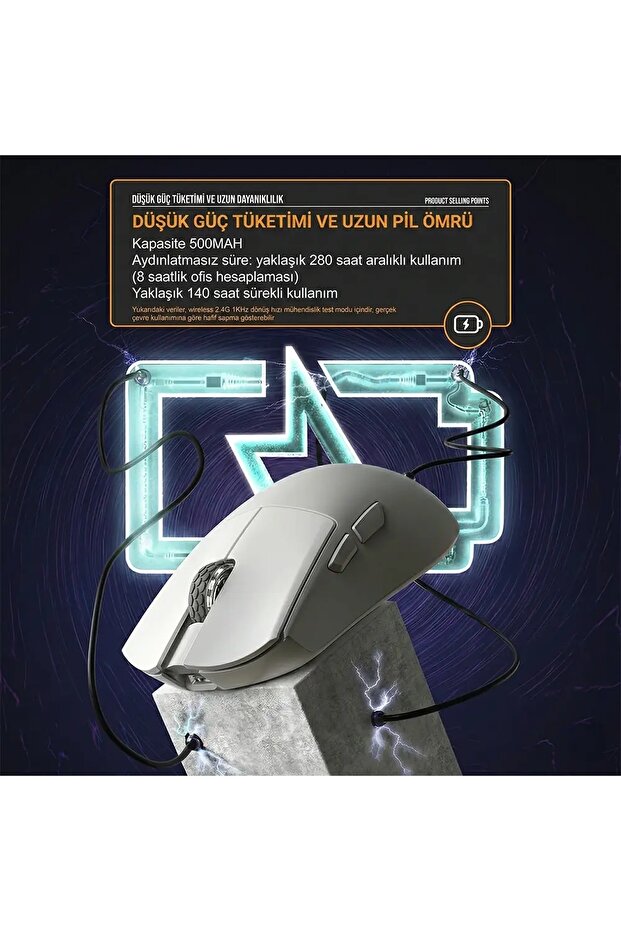 Darmoshark M3 Pro Wireless Gaming Mouse - 4