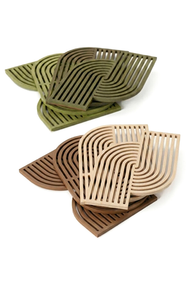 Line 4'lü Dekoratif Duvar Panel Seti - 3