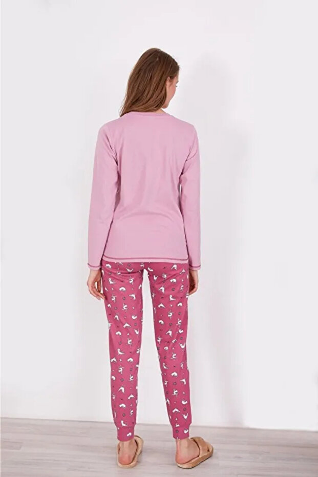 Long Sleeve Pajama Set - 6
