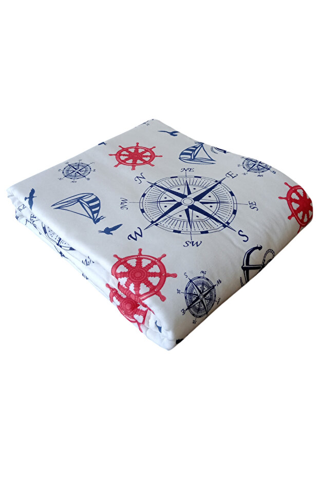 Ütü Masası Kılıfı Büyük Boy Ipli Stoperli Keçeli Kılıfı Örtüsü Bezi 55x140cm Deniz - 7