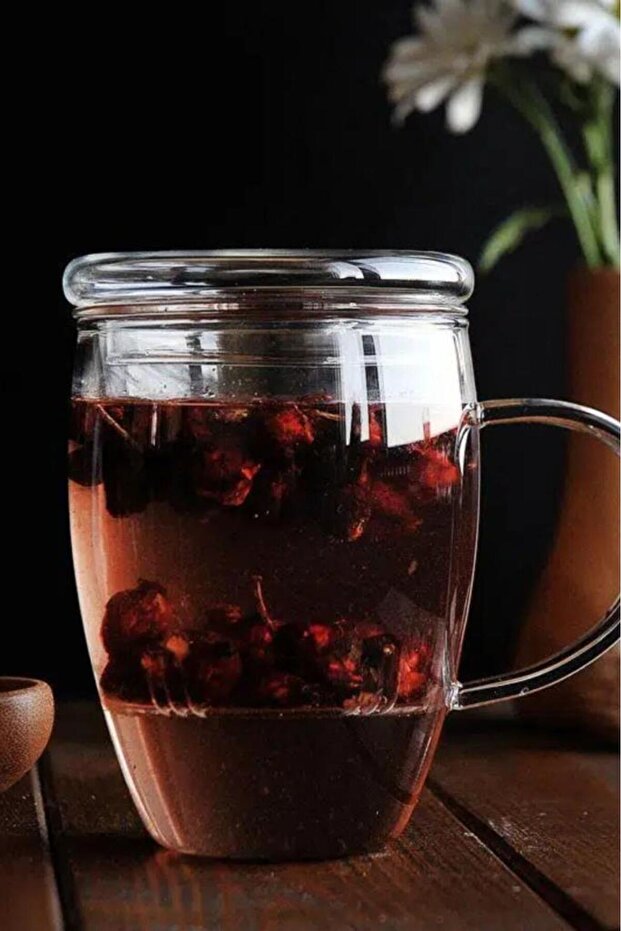 Denisse - Süzgeçli Kupa 400 ml - 5