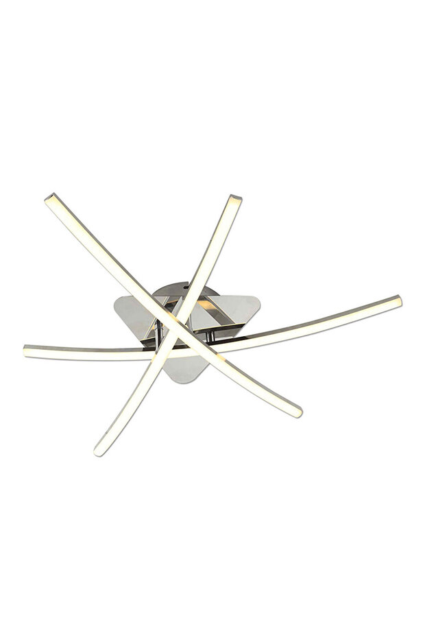 Alani 3 lü Ledli Krom Plafonyer - 1