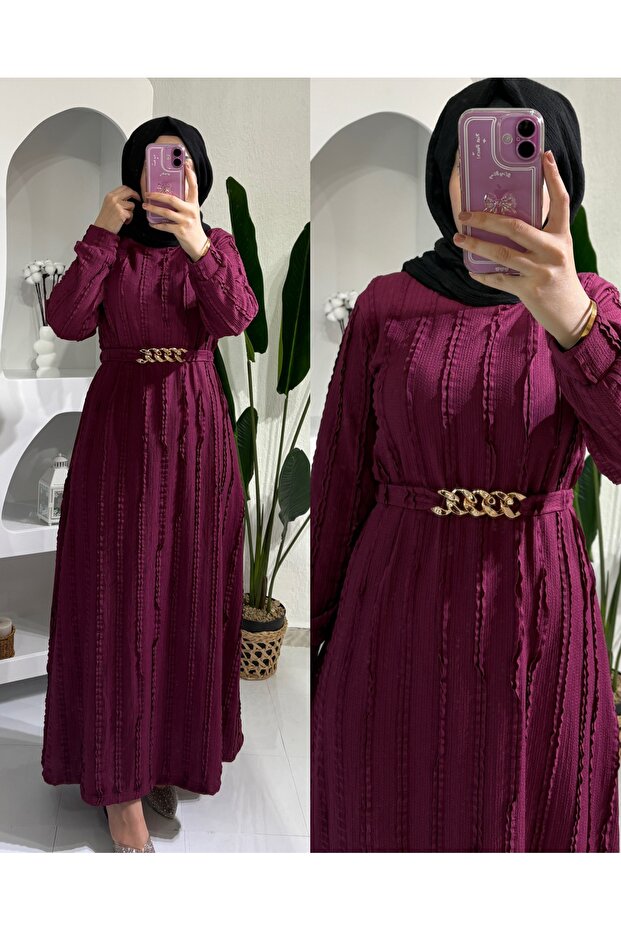 TESETTÜR BOYDAN ELBİSE - 1