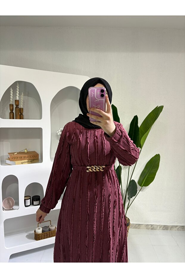 TESETTÜR BOYDAN ELBİSE - 2