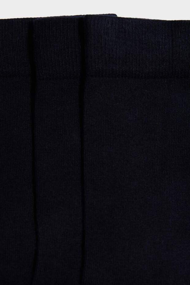 Erkek 3'lü Bambu Bambu Çorap H1068AXNS - 4