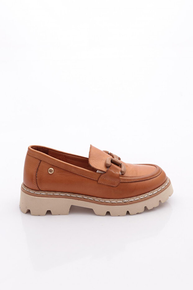 D25Ya-3770 Women's Leather Casual Shoes