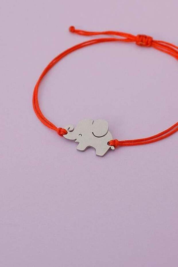 Bracelet Elephant Red