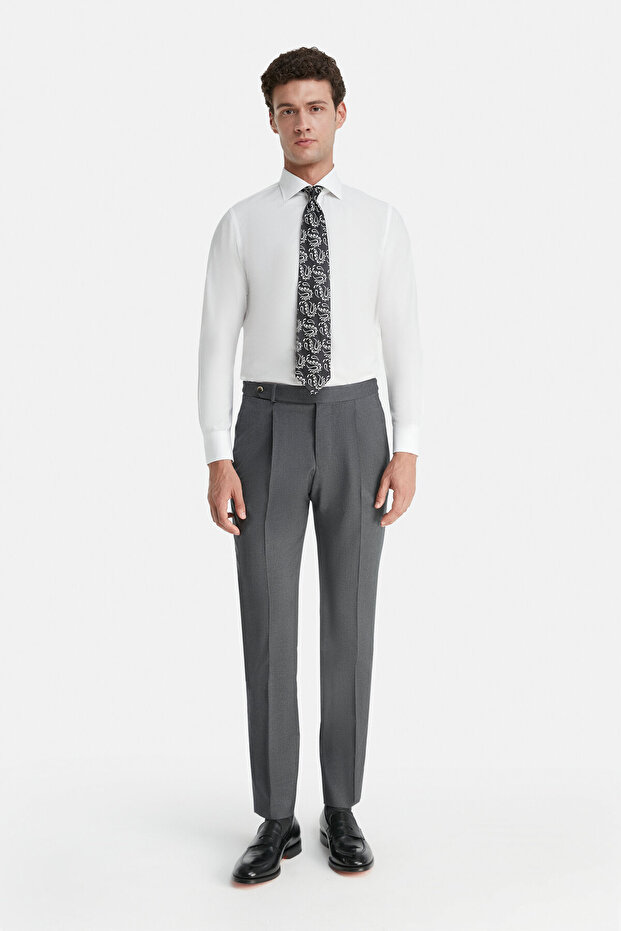 POPLİN KLASİK GÖMLEK - 1