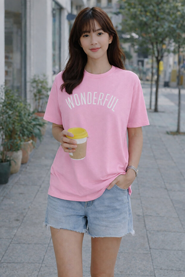 Wonderful Printed Cotton Relaxed Fit Round Neck Unisex T-Shirt