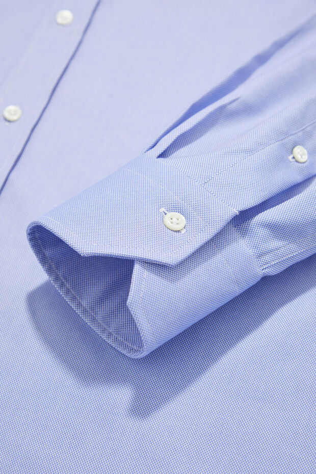 MICRO DESENLİ NON IRON GÖMLEK - 3