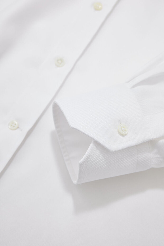 MICRO DESENLİ NON IRON GÖMLEK - 4