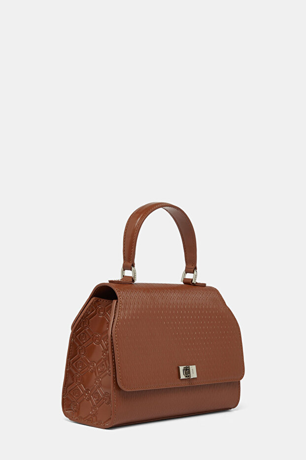 TABA MONOGRAM DERİ ÇANTA - 3
