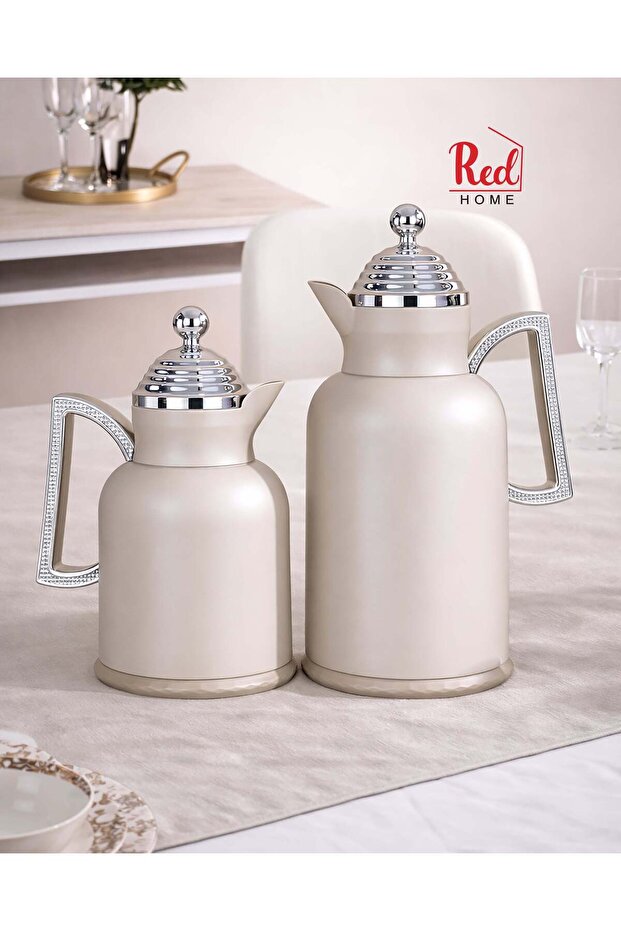 Red Home Vacuum Flask Set