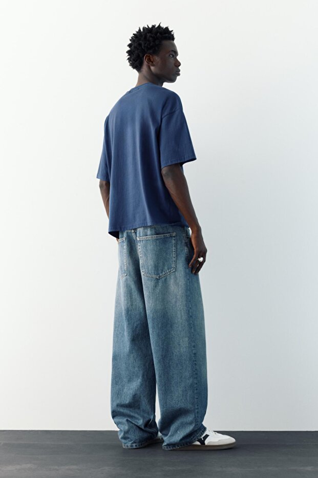 Şehir baskılı t-shirt - 4