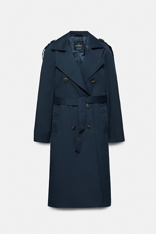 Kemerli trençkot - 7