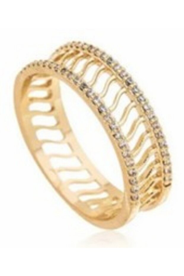 18K Gold Plated Sterling Silver 925 Ring for Women