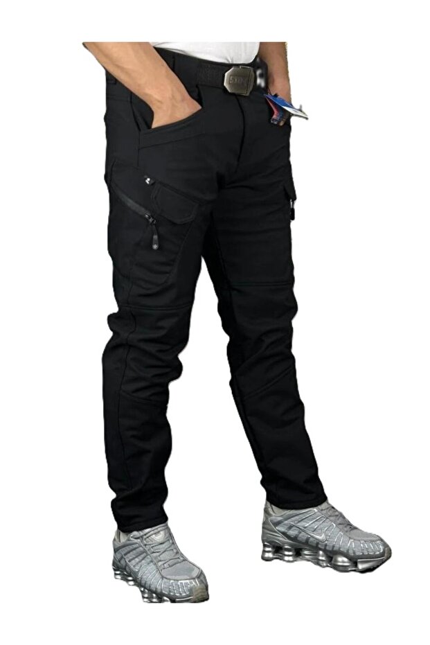 Tactical Outdoor Cargo Pocket Inner Pole 7 Pocket Softgel Liquid and Windproof Winter Cargo Pocket Pants