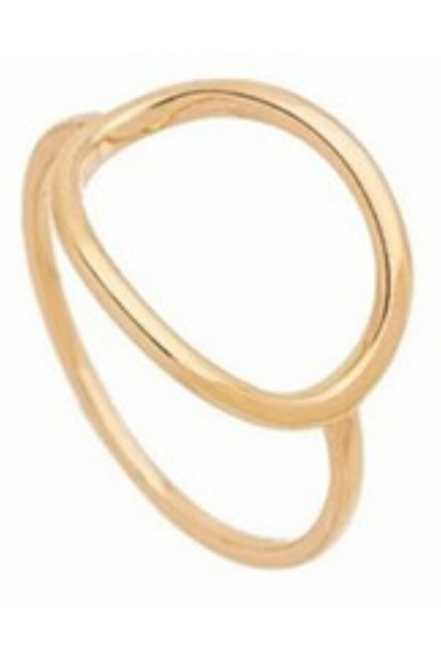18K Gold Plated Sterling Silver 925 Ring for Women