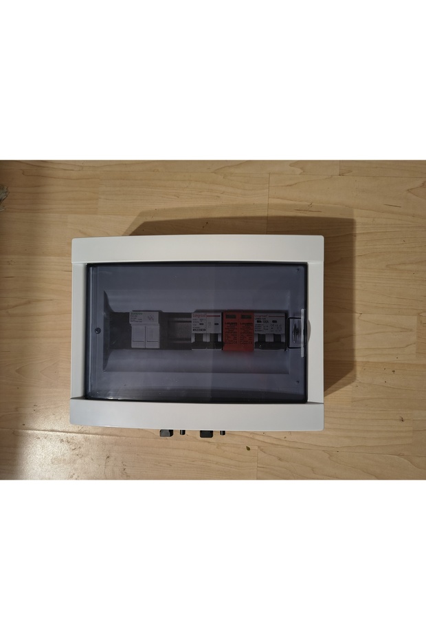 5kW 1 string photovoltaic system electrical panel