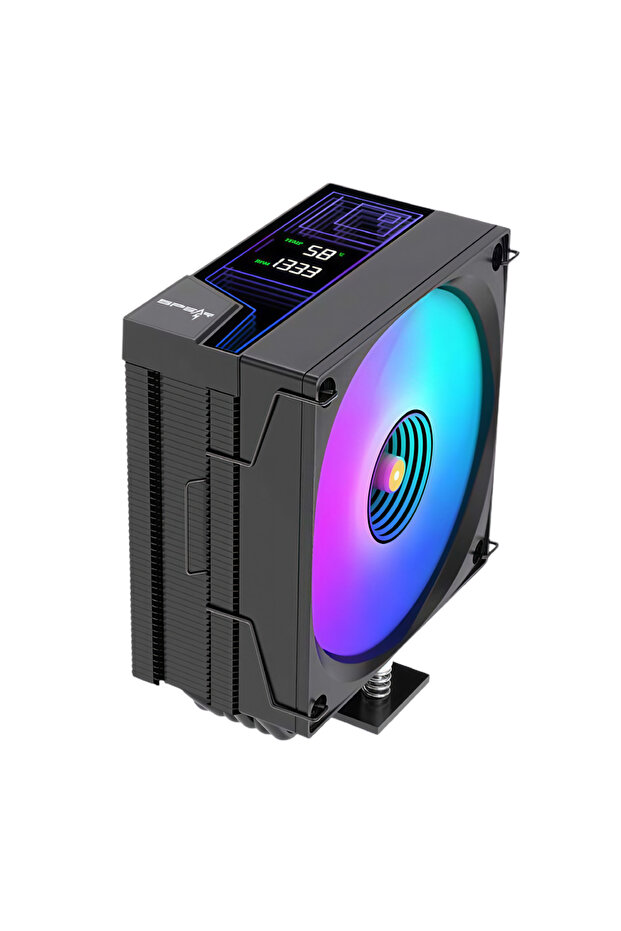 مبرد H600T PWM ARGB باللون الأسود