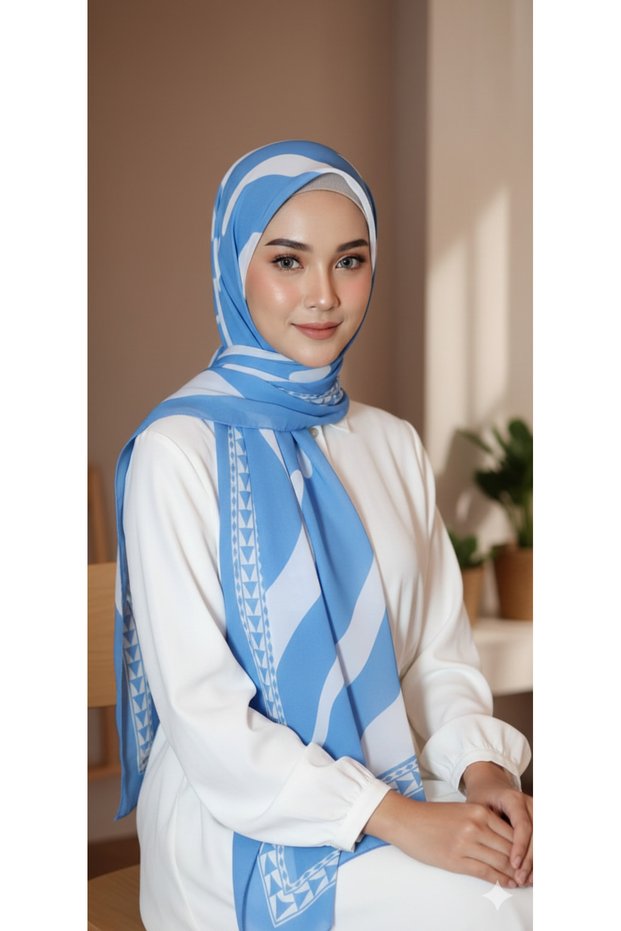 Hijab Shawl Patterned Shawl