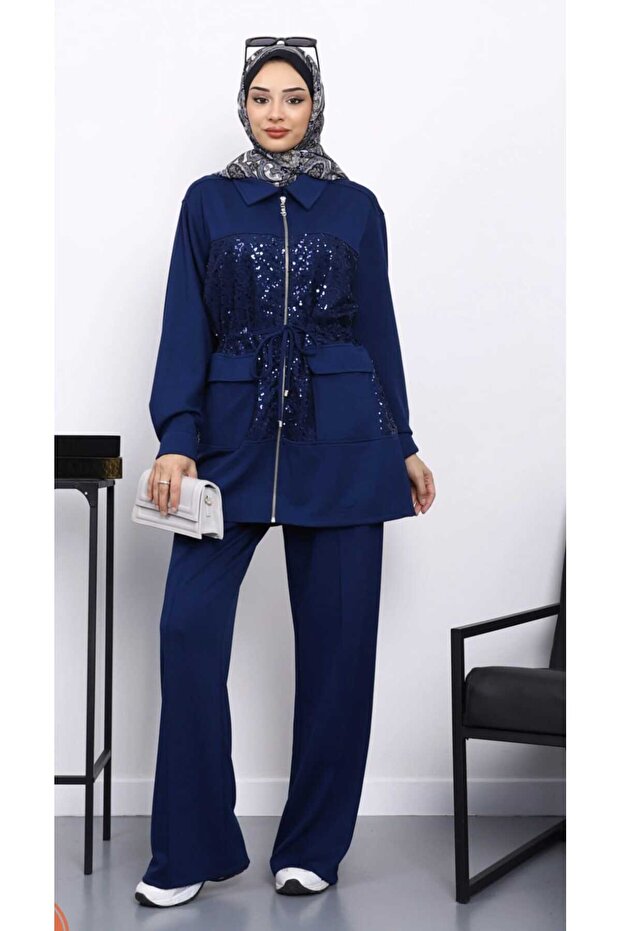 Pul Sequin Suit - 1