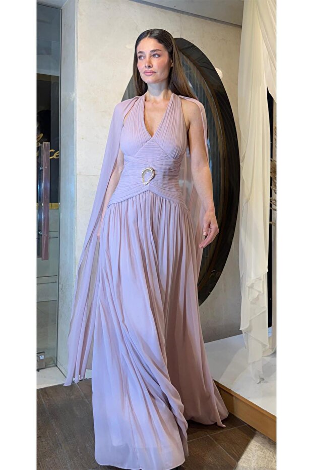 Pudra Piliseli V Yaka Abiye - 1