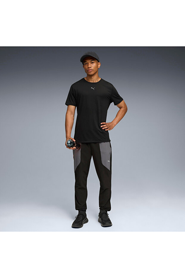 Ανδρικό μαύρο μπλουζάκι προπόνησης Cloudspun 52759301 - 3