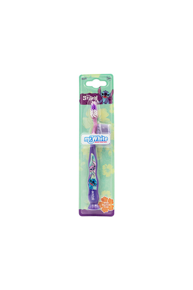 Stitch Manual Toothbrush With Suction Cup