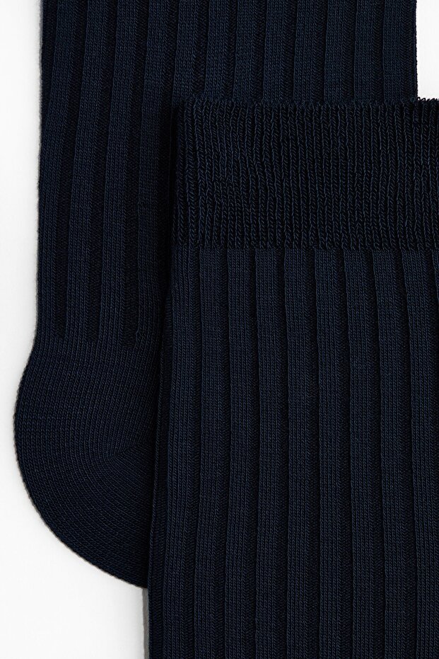 3'lü Bambu Viskoz Karışımlı Çorap - 3