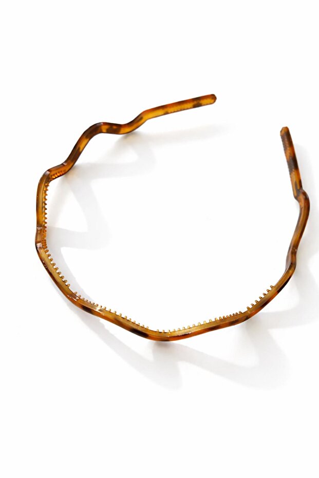 Turtle Back Patterned Midi Crown - 6